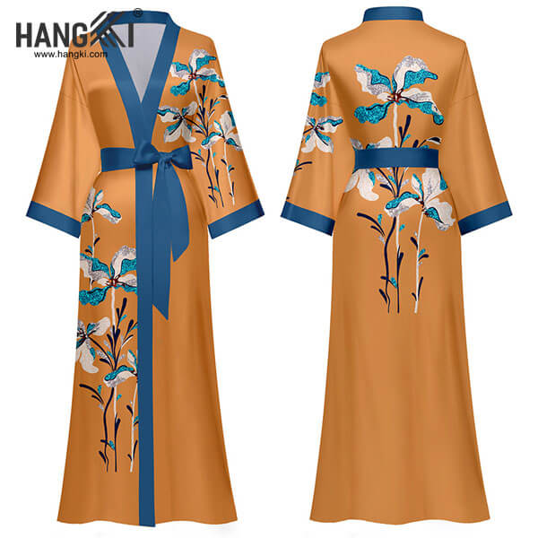 áo choàng ngủ dài nữ