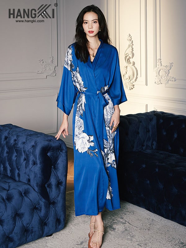 áo choàng ngủ lụa