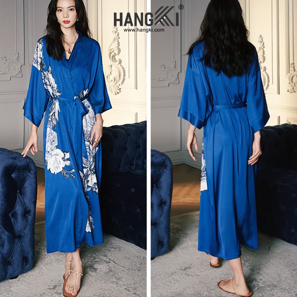 áo choàng ngủ lụa