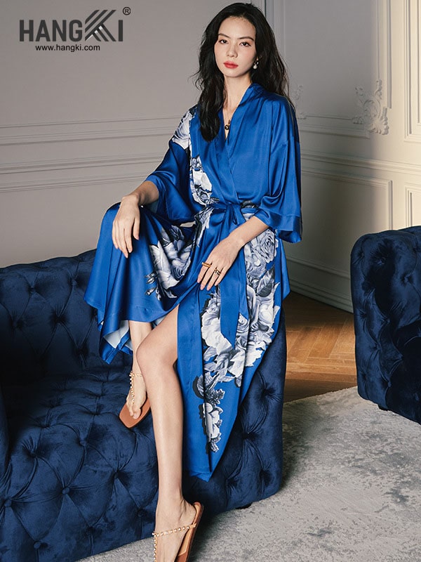 áo choàng ngủ lụa