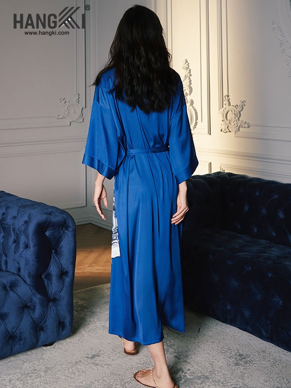 áo choàng ngủ lụa