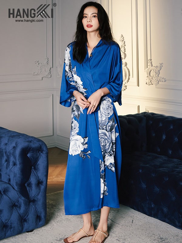 áo choàng ngủ lụa