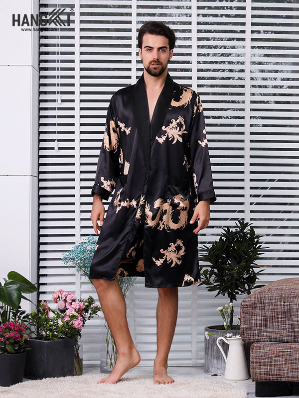 Áo khoác ngủ nam