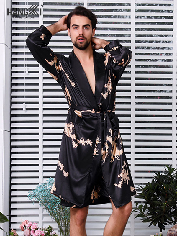 Áo khoác ngủ nam